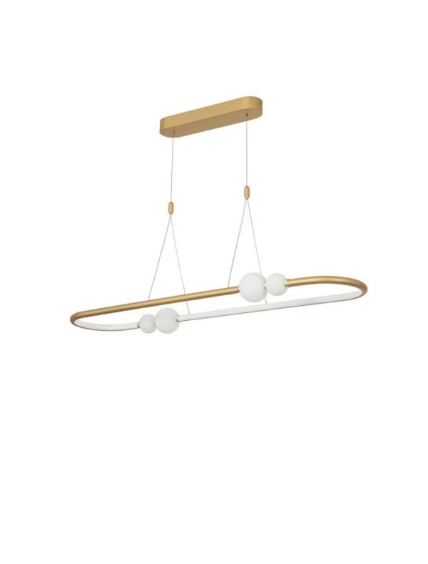 Suspensie LED cu telecomandă Nova Luce Celia 44.2W 3000K IP20 Dimabilă Aurie Suspensie LED cu telecomandă Nova Luce Celia 44.2W 3000K IP20 Dimabilă Aurie