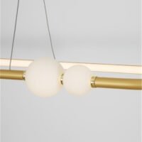 Suspensie LED cu telecomandă Nova Luce Celia 44.2W 3000K IP20 Dimabilă Aurie Suspensie LED cu telecomandă Nova Luce Celia 44.2W 3000K IP20 Dimabilă Aurie