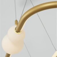 Suspensie LED cu telecomandă Nova Luce Celia 44.2W 3000K IP20 Dimabilă Aurie Suspensie LED cu telecomandă Nova Luce Celia 44.2W 3000K IP20 Dimabilă Aurie