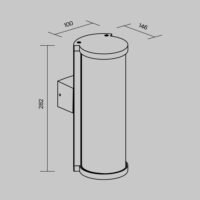 Aplica de exterior eleganta Maytoni CONF E27x1 15W IP54 6 Aplica de exterior eleganta Maytoni CONF E27x1 15W IP54