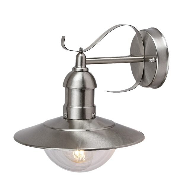 Aplică pentru exterior Rabalux Oslo E27 1x60W IP44 Crom Satin 2 Aplică pentru exterior Rabalux Oslo E27 1x60W IP44 Crom Satin