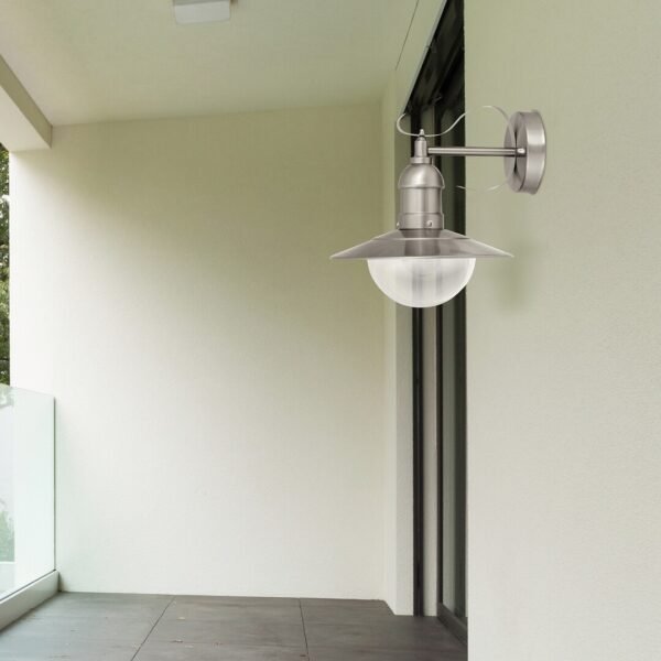 Aplică pentru exterior Rabalux Oslo E27 1x60W IP44 Crom Satin 6 Aplică pentru exterior Rabalux Oslo E27 1x60W IP44 Crom Satin