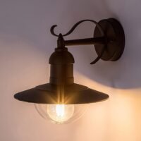 Aplică pentru exterior Rabalux Oslo E27 1x60W IP44 Negru