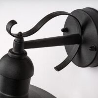 Aplică pentru exterior Rabalux Oslo E27 1x60W IP44 Negru