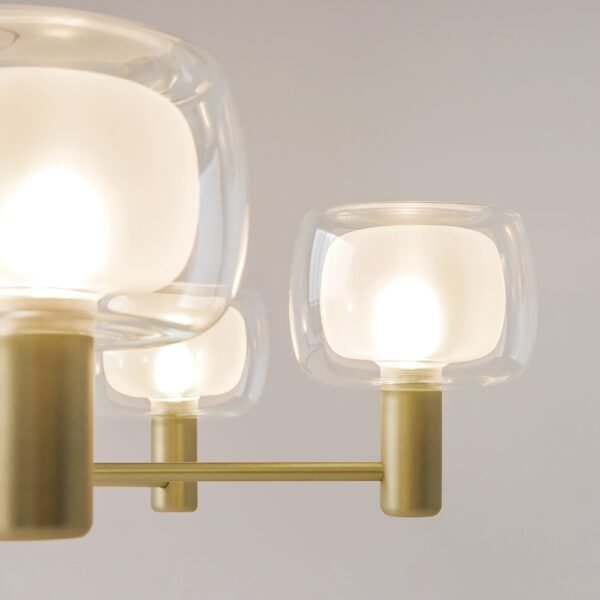 Lustră în stilul italian al sec. XX Maytoni Vision E14 6x60W Aurie