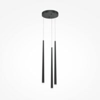 Pendul LED negru elegant Maytoni Cascade 3000K 4000K 19W 3 Pendul LED negru elegant Maytoni Cascade 3000K/4000K 19W