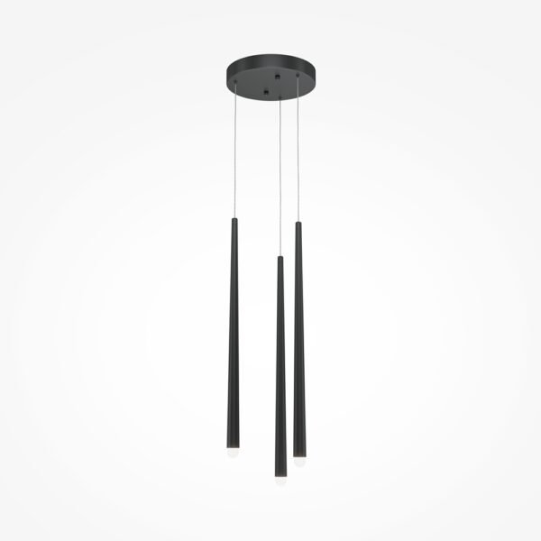Pendul LED negru elegant Maytoni Cascade 3000K 4000K 19W 3 Pendul LED negru elegant Maytoni Cascade 3000K/4000K 19W