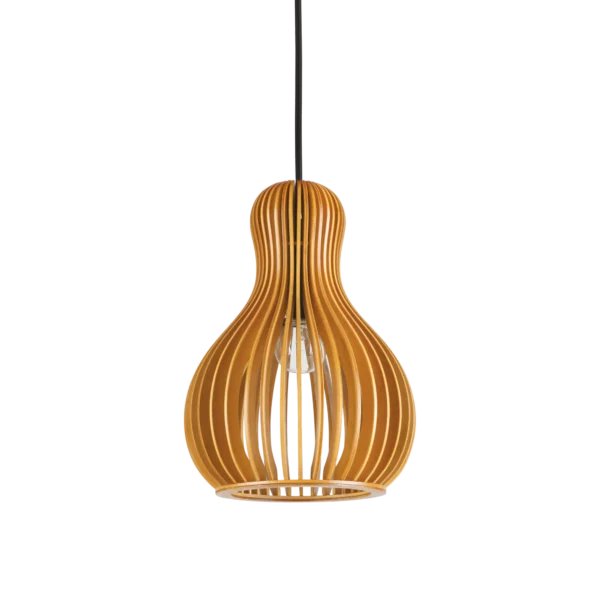 Pendul din lemn stratificat Ideal Lux Citrus-3 E27 1x60W IP20 Pendul din lemn stratificat Ideal Lux Citrus-3 E27 1x60W IP20