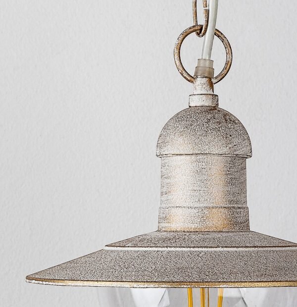 Pendul pentru exterior Rabalux Oslo E27 1x60W IP44 Alb Antic 3 Pendul pentru exterior Rabalux Oslo E27 1x60W IP44 Alb Antic