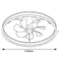 Plafonieră LED cu ventilator, WIFI și telecomandă Rabalux Fanfy 40W 3000K-4000K-6000K 2200Lm dimabil 13 Plafonieră LED cu ventilator, WIFI și telecomandă Rabalux Fanfy 40W 3000K-4000K-6000K 2200Lm dimabil