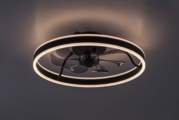 Plafonieră LED cu ventilator, WIFI și telecomandă Rabalux Fanfy 40W 3000K-4000K-6000K 2200Lm dimabil 4 Plafonieră LED cu ventilator, WIFI și telecomandă Rabalux Fanfy 40W 3000K-4000K-6000K 2200Lm dimabil
