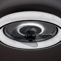 Plafonieră LED cu ventilator, cu telecomandă Rabalux Horacio 67W 3000K-6000K 5850Lm dimabilă