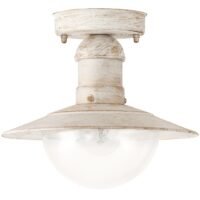Plafonieră pentru exterior Rabalux Oslo E27 1x60W IP44 Alb Antic 1 Plafonieră pentru exterior Rabalux Oslo E27 1x60W IP44 Alb Antic