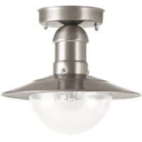 Plafonieră pentru exterior Rabalux Oslo E27 1x60W IP44 Crom Satinat 1 Plafonieră pentru exterior Rabalux Oslo E27 1x60W IP44 Crom Satinat
