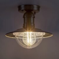 Plafonieră pentru exterior Rabalux Oslo E27 1x60W IP44 Crom Satinat 4 Plafonieră pentru exterior Rabalux Oslo E27 1x60W IP44 Crom Satinat