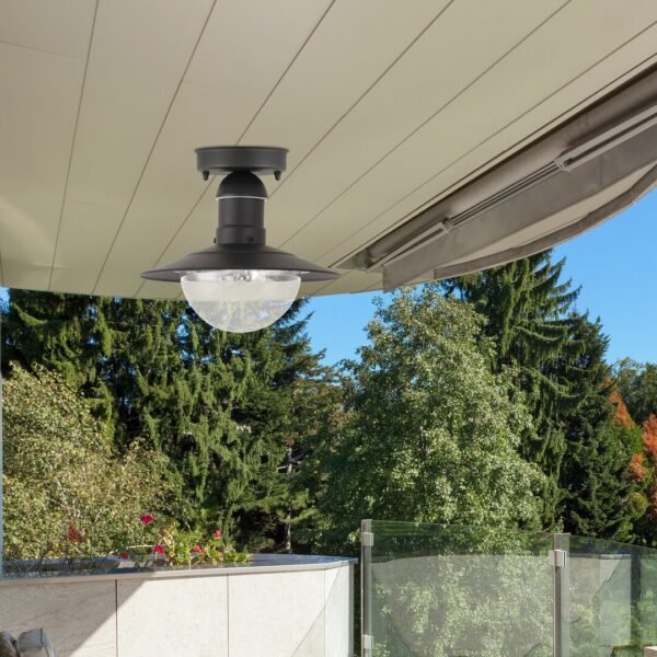 Plafonieră pentru exterior Rabalux Oslo E27 1x60W IP44 Negru 5 Plafonieră pentru exterior Rabalux Oslo E27 1x60W IP44 Negru