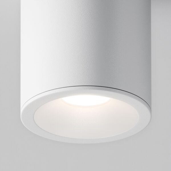 Spot aplicat ideal pentru baie Maytoni Zoom GU10 1x10W IP65 alb D8.5