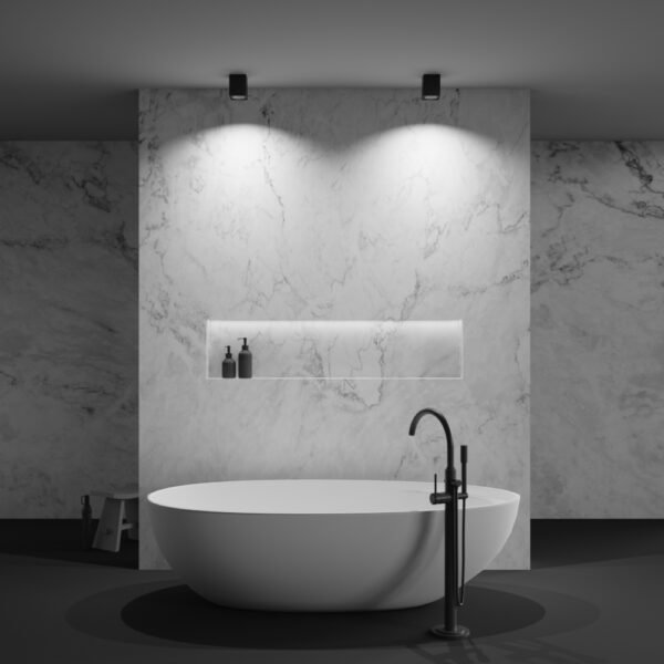 Spot cu design prismatic aplicat rezistent la umezeală și praf Maytoni Zoom GU10 1x10W IP65 negru 5 Spot cu design prismatic aplicat rezistent la umezeală și praf Maytoni Zoom GU10 1x10W IP65 negru