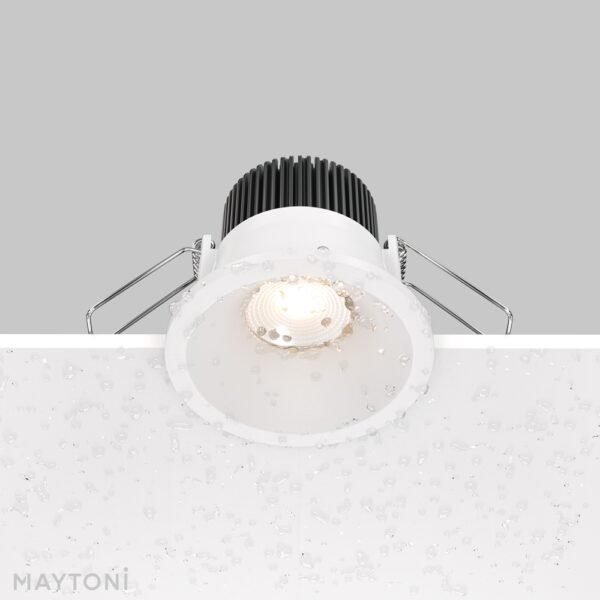 Spot pentru baie cu IP65 Maytoni Zoom GU10 3000K 1x6W 60° alb 2 Spot pentru baie cu IP65 Maytoni Zoom GU10 3000K 1x6W 60° alb