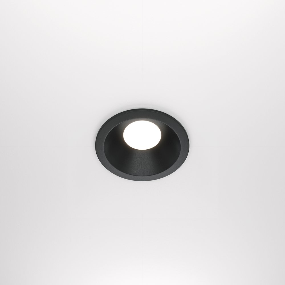 Spot rezistent la umezeală și praf Maytoni Zoom GU10 1x10W IP65 negru