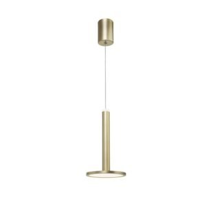 Pendul auriu PALENCIA Nova Luce LED 11W 3000K IP20