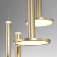 Lustră living PALENCIA Nova Luce LED 53W 3000K IP20 auriu Lustră living PALENCIA Nova Luce LED 53W 3000K IP20 auriu