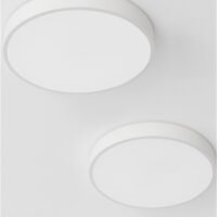 Plafonieră LED rotundă HADON Nova Luce 24W 1380Lm 3000K IP20 D40 albă