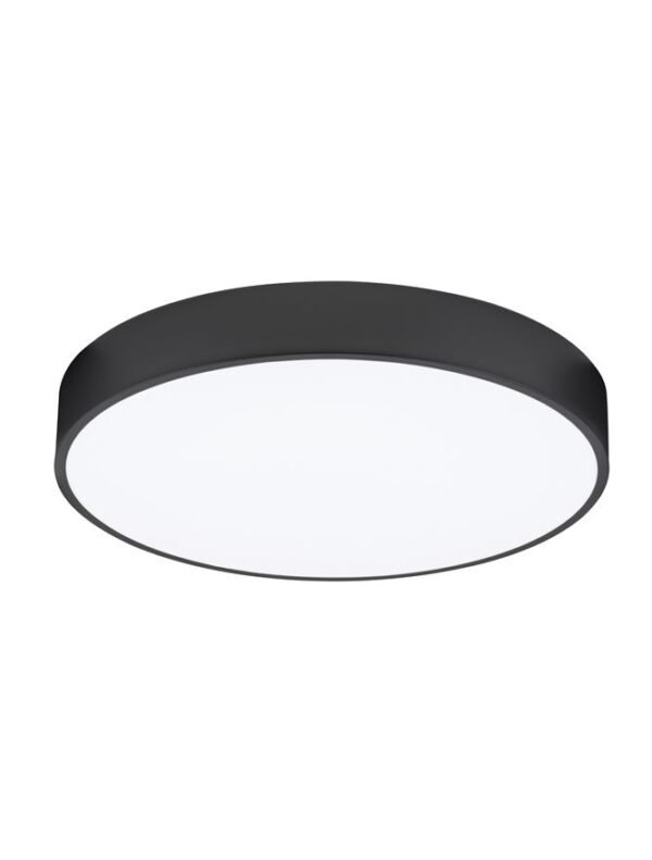 Plafonieră LED rotundă HADON Nova Luce 30W 1725Lm 3000K IP20 D50 neagră
