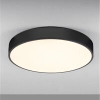 Plafonieră LED rotundă HADON Nova Luce 30W 1725Lm 3000K IP20 D50 neagră