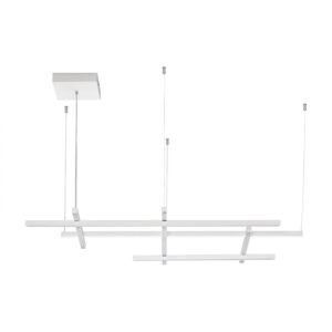 Lustră LED albă cu lumina sus-jos PACE Nova Luce 83W 3000K dimabilă Lustră LED albă cu lumina sus-jos PACE Nova Luce 83W 3000K dimabilă