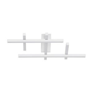 Plafonieră LED albă PACE Nova Luce 42W 3000K dimabilă