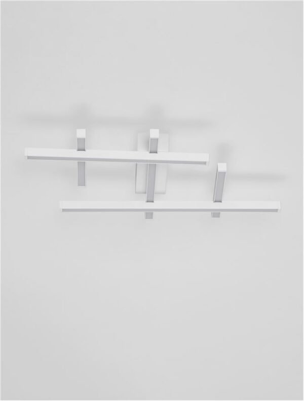 Plafonieră LED albă PACE Nova Luce 42W 3000K dimabilă