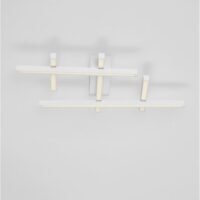 Plafonieră LED albă PACE Nova Luce 42W 3000K dimabilă