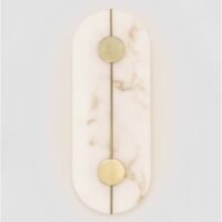 Aplică imitație marmură Aider - Nova Luce LED 19W 3000K IP20