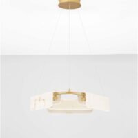 Lustră imitație marmură Aider - Nova Luce LED 34W 3000K IP20 dimabilă Lustră imitație marmură Aider - Nova Luce LED 34W 3000K IP20 dimabilă