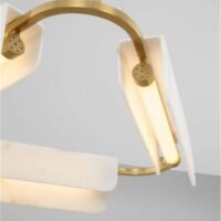 9019758_6 Lustră imitație marmură Aider - Nova Luce LED 34W 3000K IP20 dimabilă