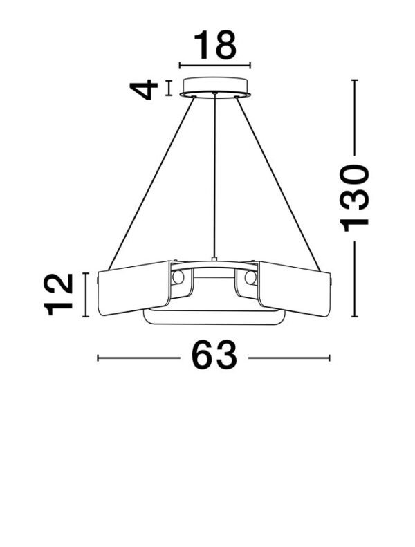 9019758_7 Lustră imitație marmură Aider - Nova Luce LED 34W 3000K IP20 dimabilă