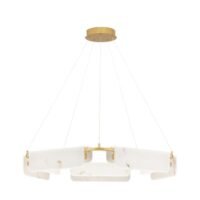 Lustră imitație marmură Aider - Nova Luce LED 45W 3000K IP20 dimabilă