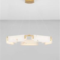 Lustră imitație marmură Aider - Nova Luce LED 45W 3000K IP20 dimabilă