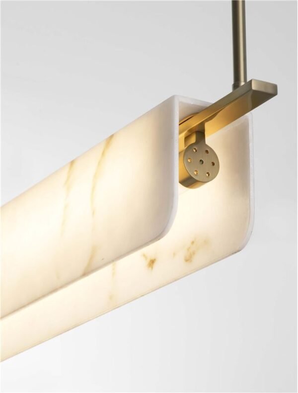 Pendul dining imitație marmură Aider - Nova Luce LED 35W 3000K IP20 dimabil Pendul dining imitație marmură Aider - Nova Luce LED 35W 3000K IP20 dimabil