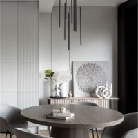 Lustră LED ELETTRA Nova Luce 40W 3000K IP20 negru dimabilă Lustră LED ELETTRA Nova Luce 40W 3000K IP20 negru dimabilă