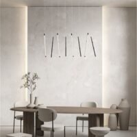 Pendul LED ELETTRA Nova Luce 5W 3000K IP20 negru Pendul LED ELETTRA Nova Luce 5W 3000K IP20 negru