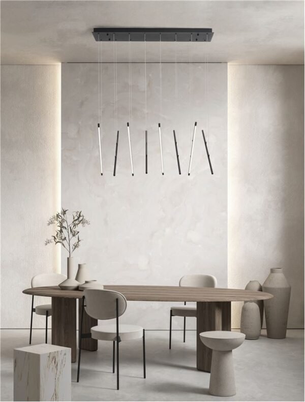 Pendul LED ELETTRA Nova Luce 5W 3000K IP20 negru Pendul LED ELETTRA Nova Luce 5W 3000K IP20 negru