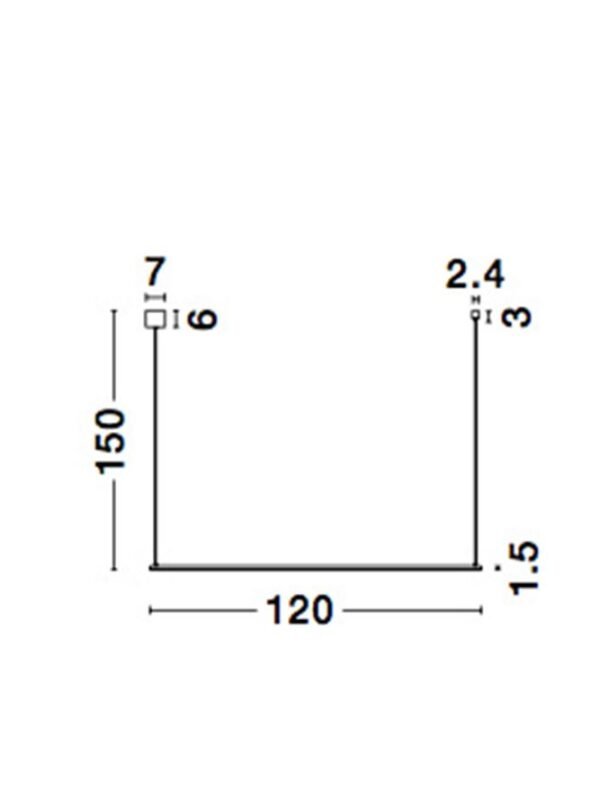 9088102_8 Pendul LED ELETTRA Nova Luce 20W 3000K IP20 dimabil alama