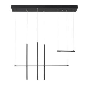 Lustră suspendată ELETTRA Nova Luce LED 20W 3000K IP20 negru