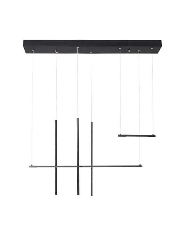 Lustră suspendată ELETTRA Nova Luce LED 20W 3000K IP20 negru Lustră suspendată ELETTRA Nova Luce LED 20W 3000K IP20 negru