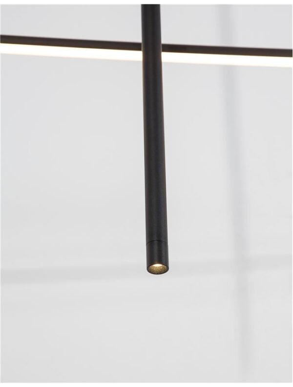 9088105_8 Lustră suspendată ELETTRA Nova Luce LED 20W 3000K IP20 negru