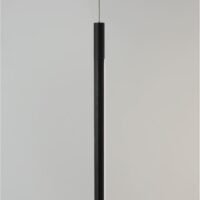 Pendul încastrat în tavan și prins în podea ELETTRA Nova Luce LED 20W 3000K IP20 negru