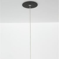 Pendul încastrat în tavan și prins în podea ELETTRA Nova Luce LED 20W 3000K IP20 negru