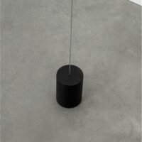 Pendul încastrat în tavan și prins în podea ELETTRA Nova Luce LED 20W 3000K IP20 negru